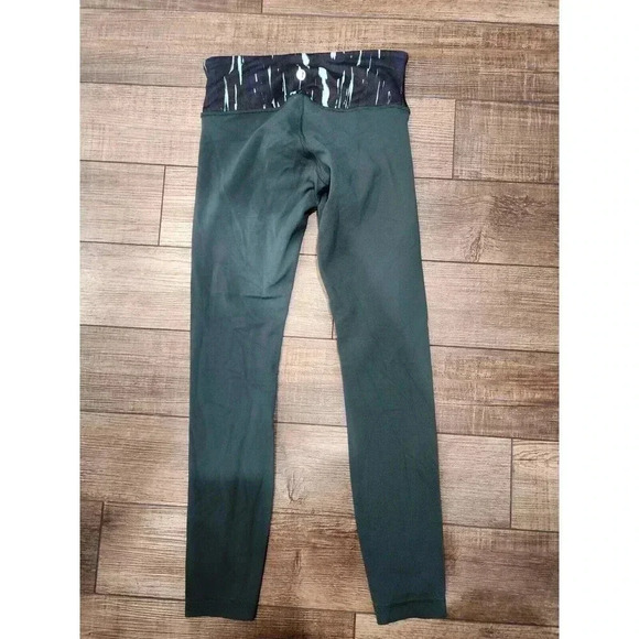 Lululemon Leggings Womens Size 4 Green - Picture 4 of 7